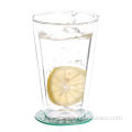 Double Wall Thermo Glass Tumbler For Green Tea Cup